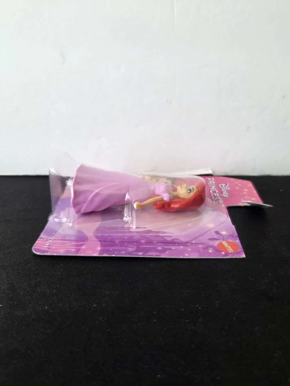 NIB Disney Princess Ariel Pink Dress Mini Figure Mattel 2.75